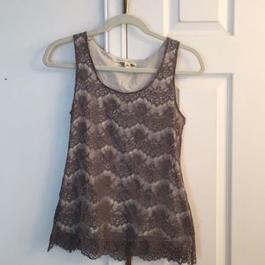 Banana Republican lace tank top